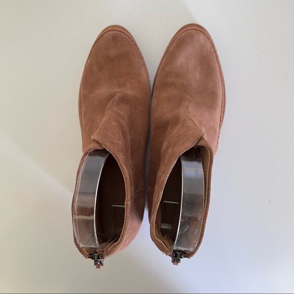 Soludos Venetian Brown Suede Booties - Picture 7 of 11